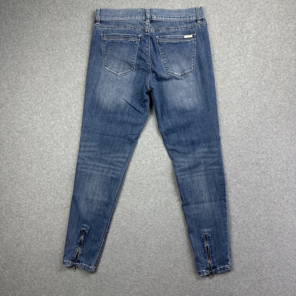 White House Black Market Women's Skinny Leg Jeans Size 6R - Picture 4 of 12